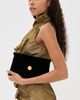 Altuzarra Altuzarra Velvet Envelope Clutch Black One - 3