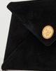 Altuzarra Altuzarra Velvet Envelope Clutch Black One - 5