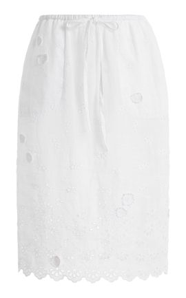 Altuzarra Altuzarra Vicky Linen KneeLength Skirt