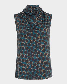 Altuzarra Holt Sleeveless Mock-Neck Top