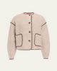 Altuzarra Irving Single-Breasted Alpaca Boucle Jacket - 1