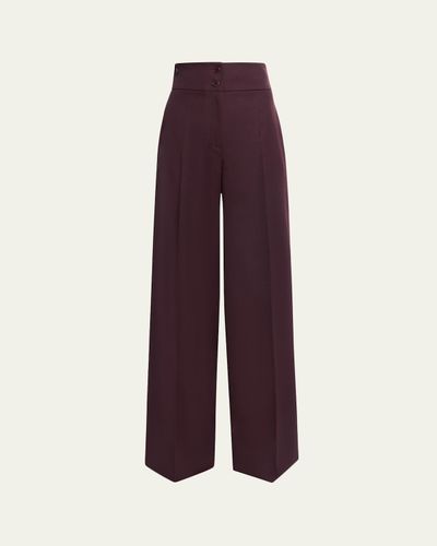 Altuzarra Rudy Wool Wide-Leg Pants