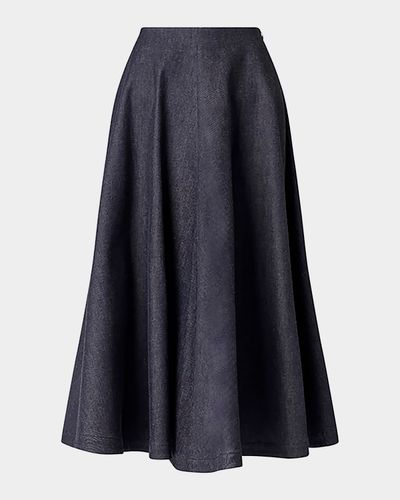 Altuzarra Varda A-Line Denim Skirt