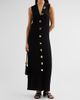 Altuzarra Women's Axia Button-Front Maxi Dress - 2