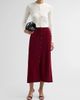 Altuzarra Women's Callahan Cashmere Button-Front Midi Skirt - 2