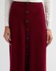 Altuzarra Women's Callahan Cashmere Button-Front Midi Skirt - 5