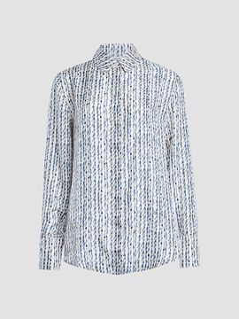 Altuzarra Women's Chika Printed Silk Shirt
