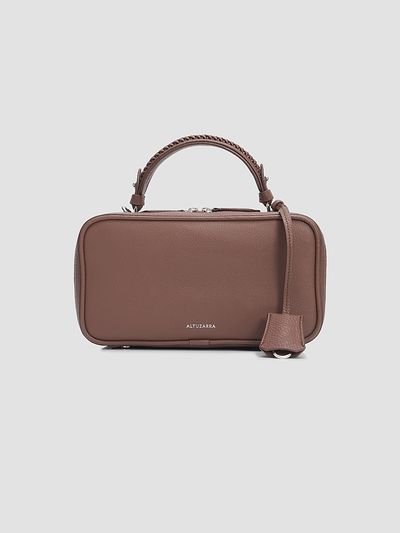 Altuzarra Women's Fall 3 Tack Trunk Leather Top Handle Bag