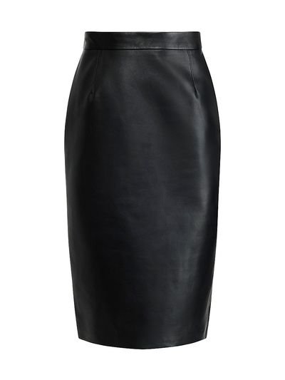 Altuzarra Women's Hank Leather Pencil Skirt