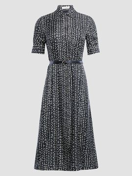 Altuzarra Women's Kieran Printed Silk Midi Dress