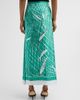Altuzarra Women's Linnie Silk A-Line Midi Skirt - 3