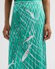 Altuzarra Women's Linnie Silk A-Line Midi Skirt - 5