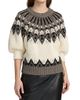 Altuzarra Women's Marty Chunky Colorworked Puff-Sleeve Sweater - 3