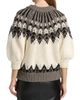Altuzarra Women's Marty Chunky Colorworked Puff-Sleeve Sweater - 5