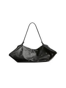 Altuzarra Women's Origami Grommeted Leather Shoulder Bag