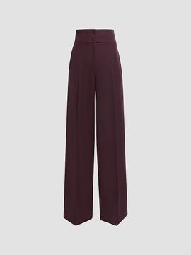 Altuzarra Women's Rudy Wool Straight-Leg Pants