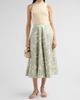 Altuzarra Women's Varda Bird-Print Panelled Midi Skirt - 2