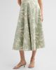 Altuzarra Women's Varda Bird-Print Panelled Midi Skirt - 4