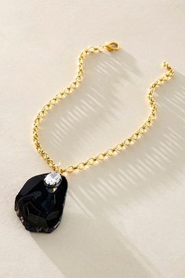 ALV ALV Agate & Crystal Necklace