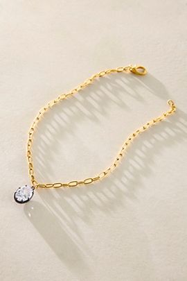 ALV ALV Crystal On Chain Necklace
