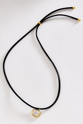 ALV Jewels Leather Naples Cord Necklace