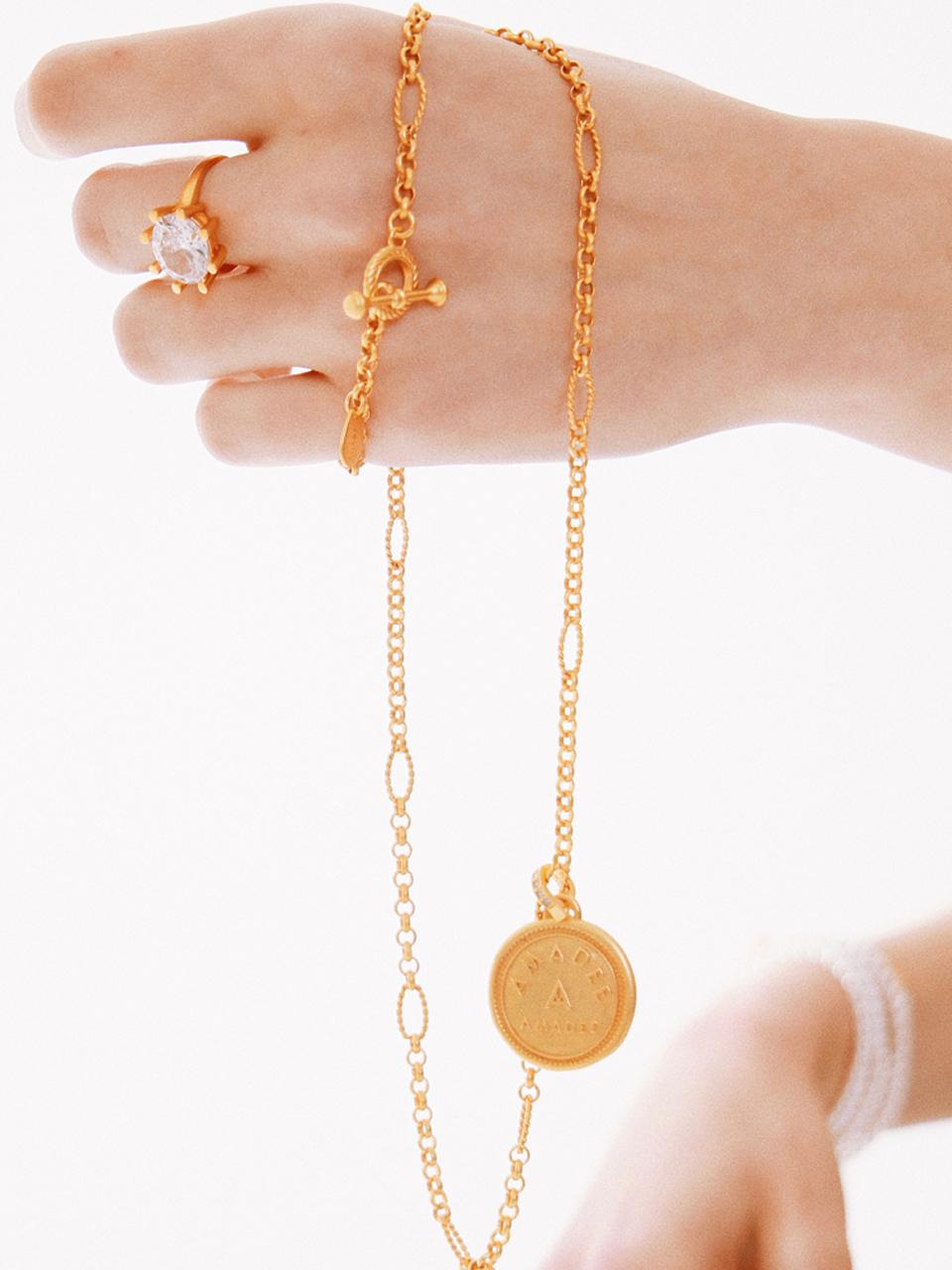 AMADEE AMADEE COIN NECKLACE