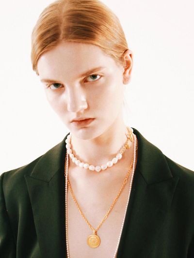 AMADEE CLASSIC FRESH WATHER PEARL 11mm NECKLACE