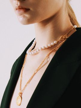 AMADEE CLASSIC PEARL 8mm NECKLACE