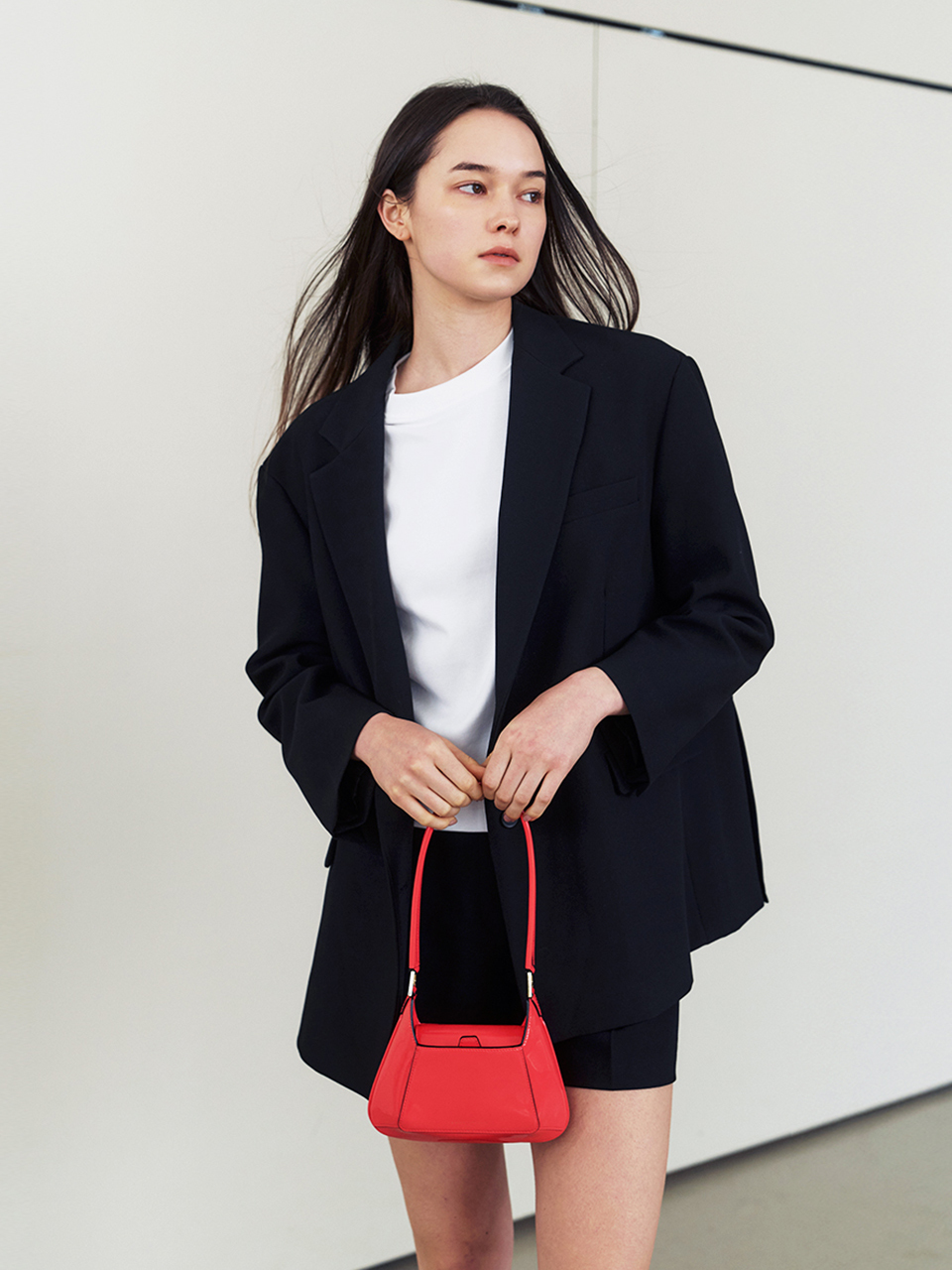 AMAG STUDIO Micro Tre Shoulder Bag - Chili
