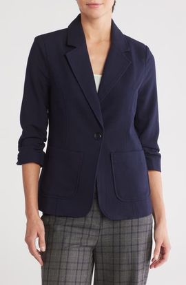 Amanda & Chelsea Amanda & Chelsea One-Button Blazer