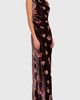 Amanda Uprichard Amanda Uprichard Anitta Floral Velvet Burnout One-Shoulder Gown - 3