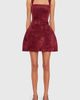 Amanda Uprichard Amanda Uprichard Bethany Sleeveless Faux Suede Skort - 1