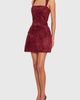 Amanda Uprichard Amanda Uprichard Bethany Sleeveless Faux Suede Skort - 3