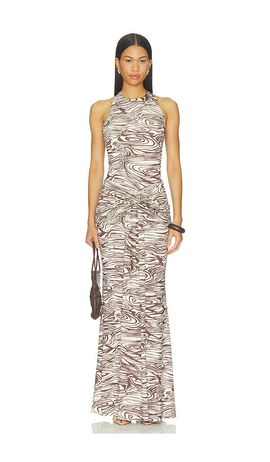 Amanda Uprichard Amanda Uprichard Breana Maxi Dress