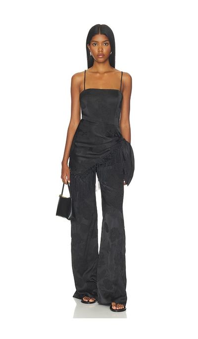 Amanda Uprichard Amanda Uprichard Cheryl Fringe Jumpsuit