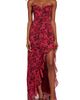 Amanda Uprichard Amanda Uprichard Eden Floral Strapless Gown - 1