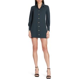 Amanda Uprichard Amanda Uprichard Heddy Long Sleeve Mini Shirtdress