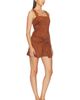 Amanda Uprichard Amanda Uprichard Robin Suede Romper - 2