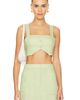 Amanda Uprichard Amanda Uprichard Royston Crop Top - 1