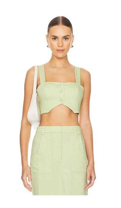 Amanda Uprichard Amanda Uprichard Royston Crop Top