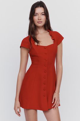 Amanda Uprichard Jadie Mini Dress
