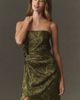 Amanda Uprichard Jean Square-Neck Midi Dress - 4
