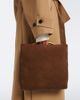 Amanu Amanu Egypt suede clutch - 2