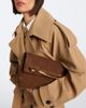 Amanu Amanu Egypt suede clutch - 6