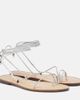 Amanu Amanu Karima metallic leather sandals - 1