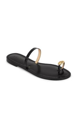 AMANU AMANU Kibera 24K GoldPlated Leather Sandals