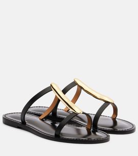 Amanu Amanu Sahara embellished leather sandals