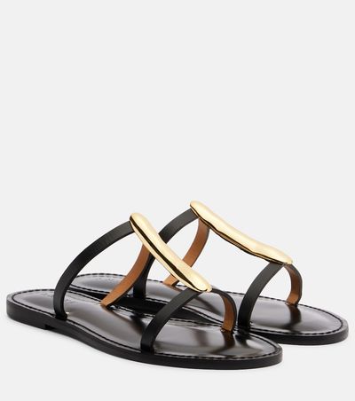 Amanu Amanu Sahara embellished leather sandals
