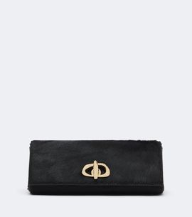Amanu Amanu Tanzania calf hair clutch