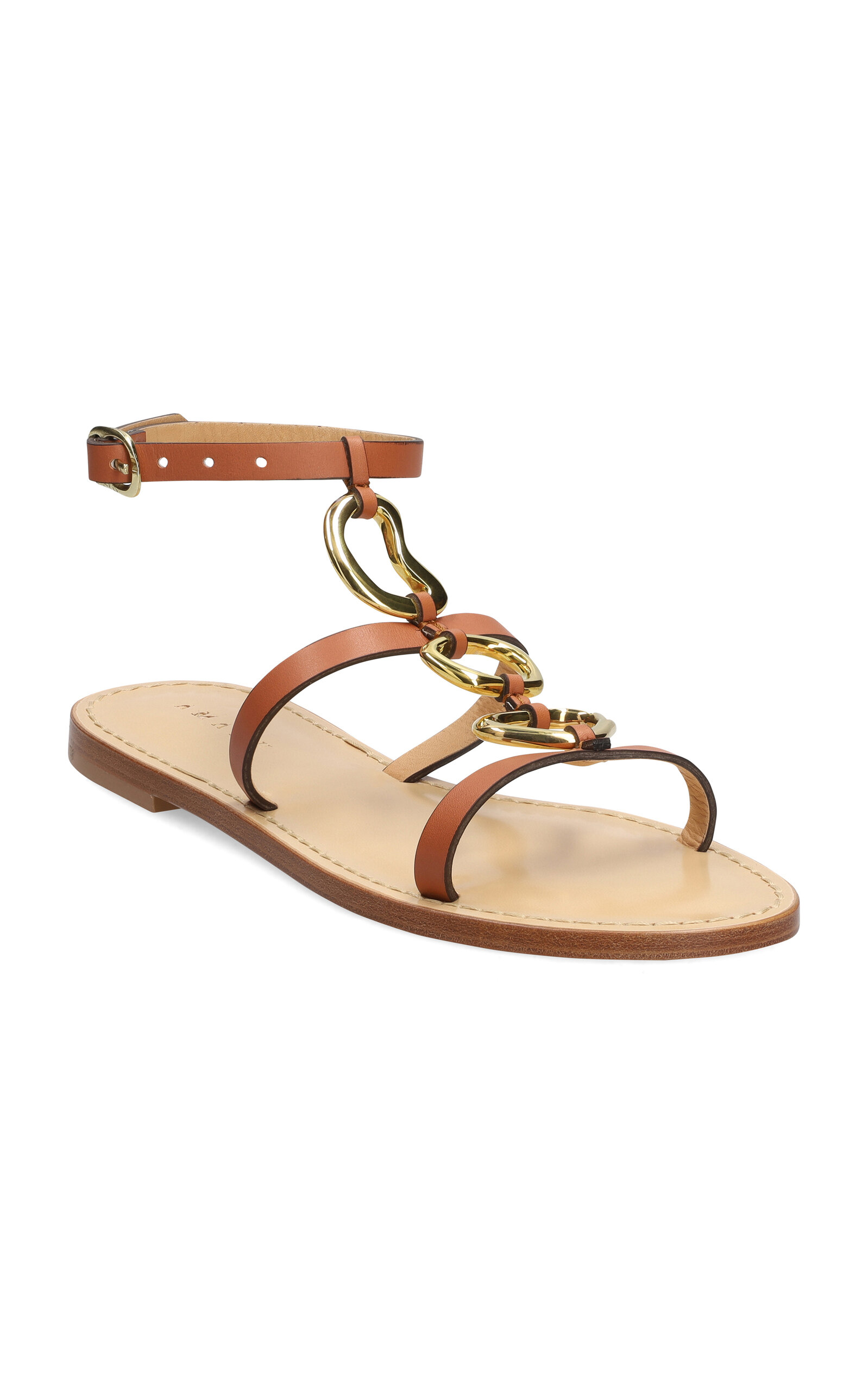 AMANU AMANU The Bazaruto Leather Sandals